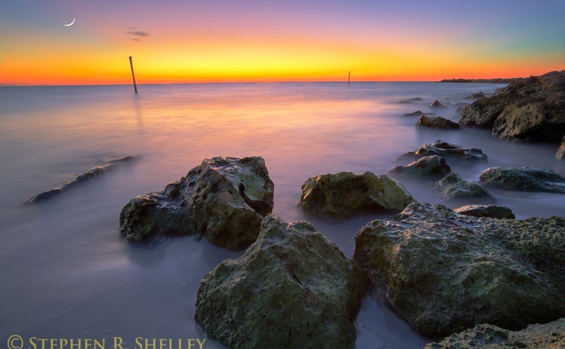 Sand Key Beach Sunset Afterglow